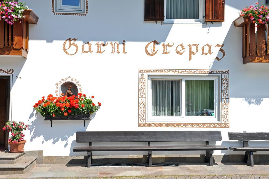 Garni Crepaz Bed & Breakfast Селва ди Вал Гардена Екстериор снимка