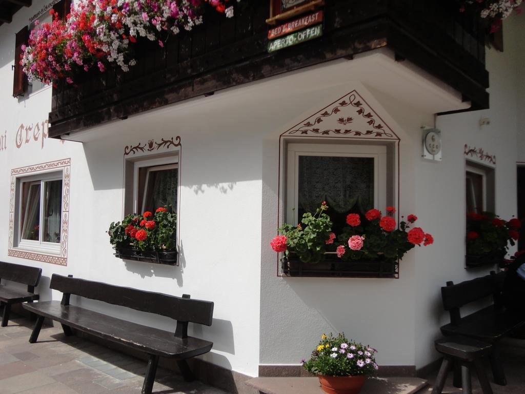 Garni Crepaz Bed & Breakfast Селва ди Вал Гардена Екстериор снимка